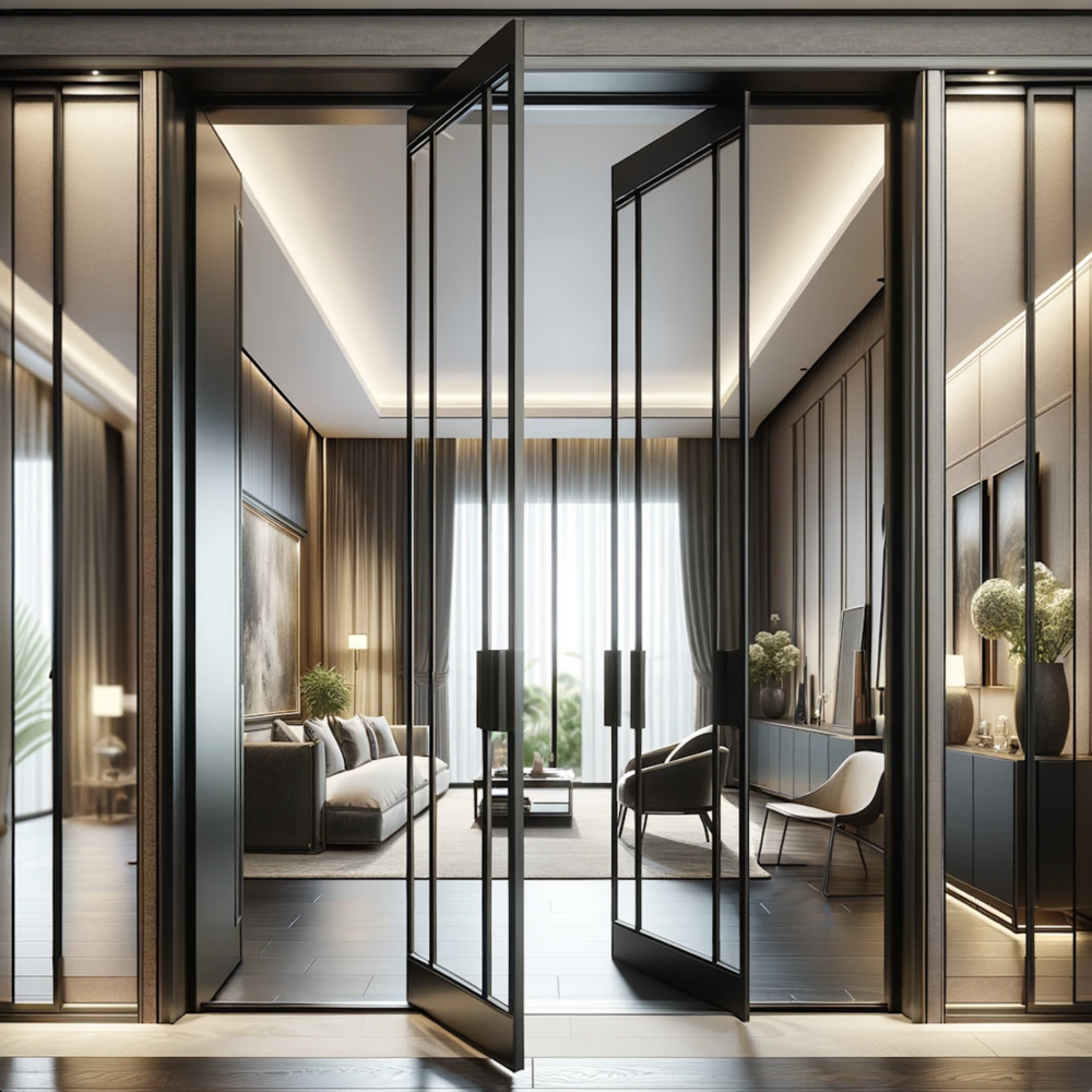 Curated visual reference: Gallery Detail: Folding Doors